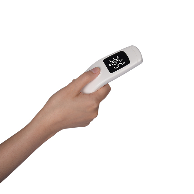 Thermomètre infrarouge professionnel numérique sans contact avec écran LED et LCD rétro-éclairé