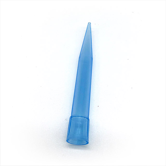 Embouts de pipette de filtre en plastique stériles jetables bleu 100UL 10ml