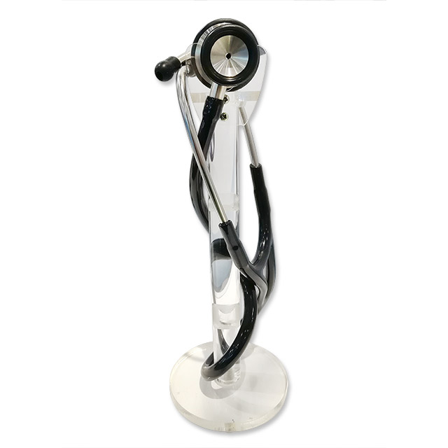 Stéthoscope en acier inoxydable de cardiologie