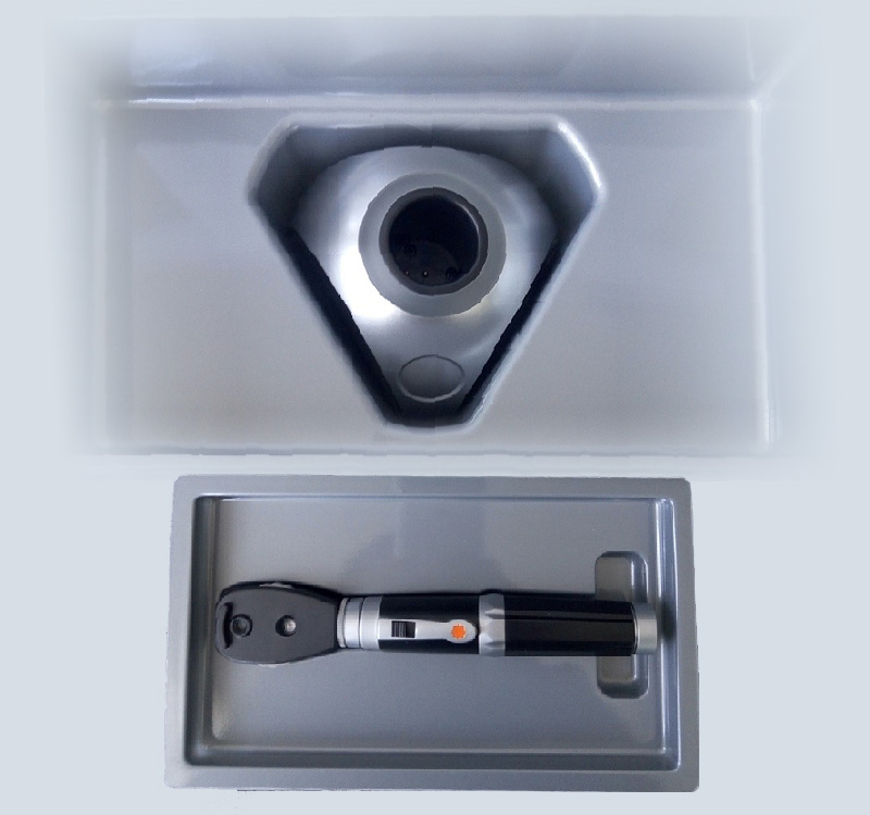Ophtalmoscope d'équipement hospitalier avec batterie rechargeable