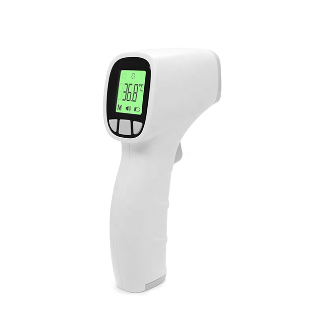 Thermomètre infrarouge numérique sans contact pour la fièvre du front de la température corporelle médicale