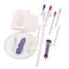 Kit de cathéter du0026#39;hémodialyse simple double triple lumière pour la dialyse