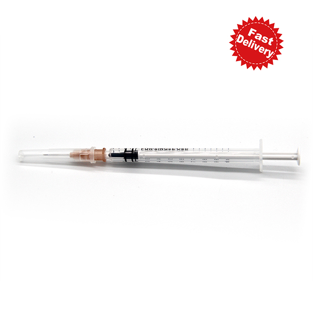 Seringue médicale jetable de glissement de Luer Lock de 1 ml pour lu0026#39;injection