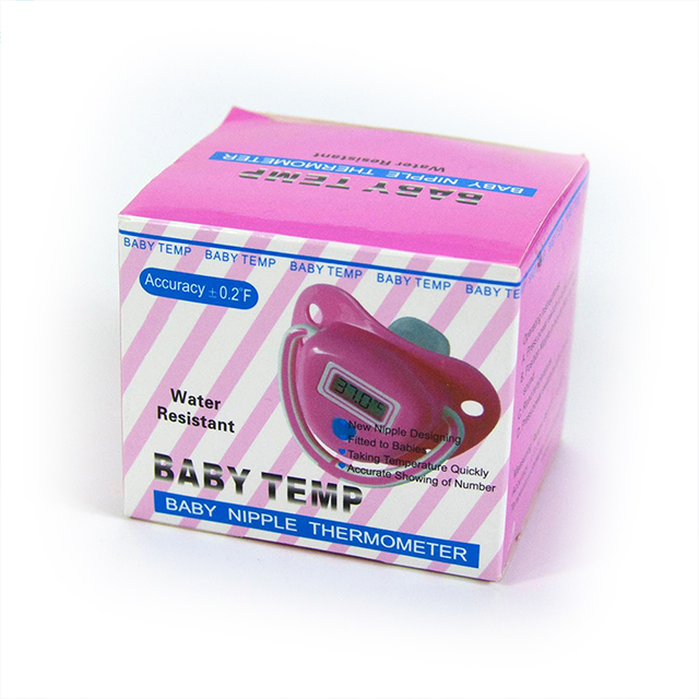 Thermomètre médical de sucette de bébé de Digital approuvé par CE pour le soin de famille