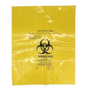 Sac de déchets médicaux du0026#39;hôpital de sac de biohazard autoclavable 50L