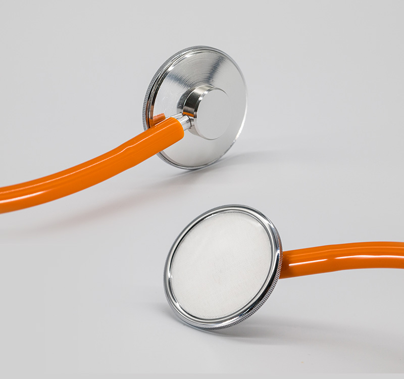 Stéthoscope médical à tête unique pour usage adulte