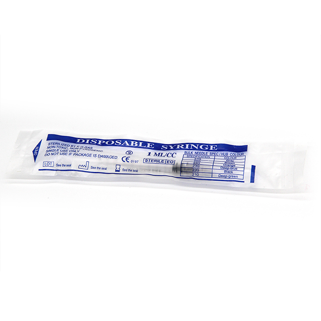 Seringue du0026#39;injection Luer Slip de 1 ml avec aiguille pour injection